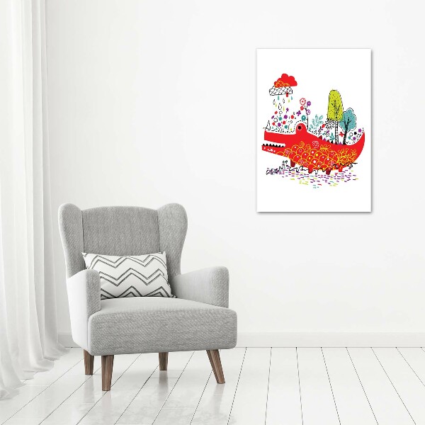 Canvas print Crocodile