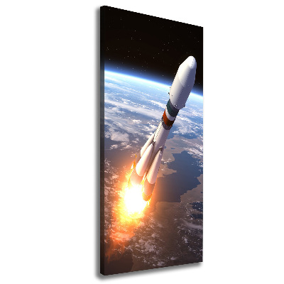 Canvas print A space rocket