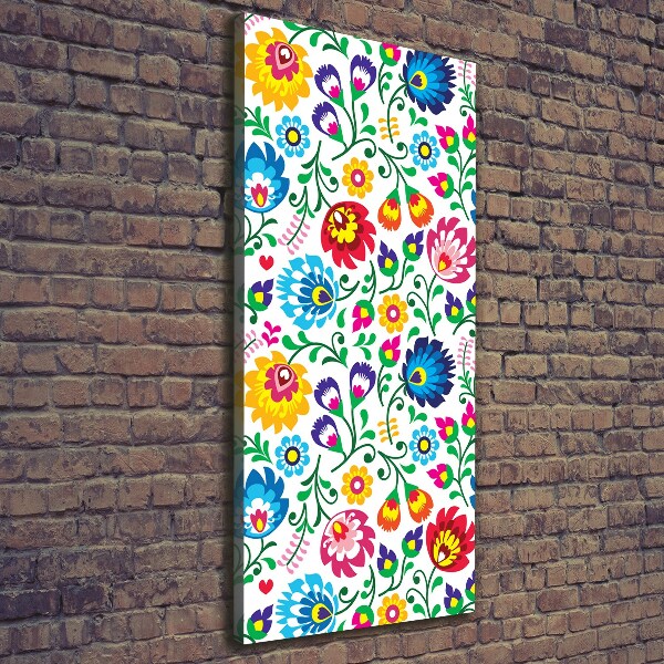 Canvas wall art Ethnic pattern