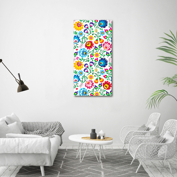 Canvas wall art Ethnic pattern