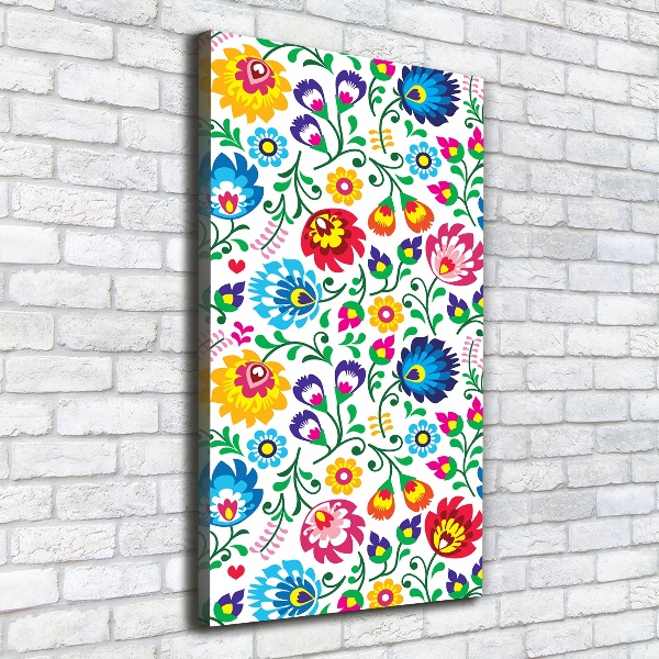 Canvas wall art Ethnic pattern