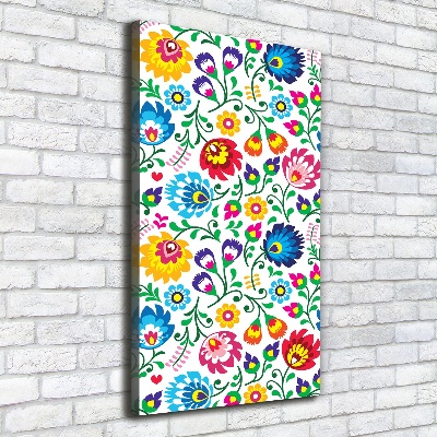 Canvas wall art Ethnic pattern