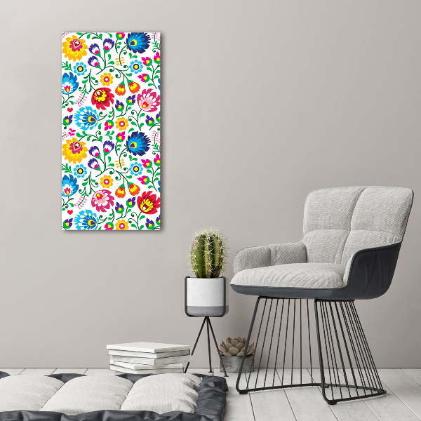 Canvas wall art Ethnic pattern