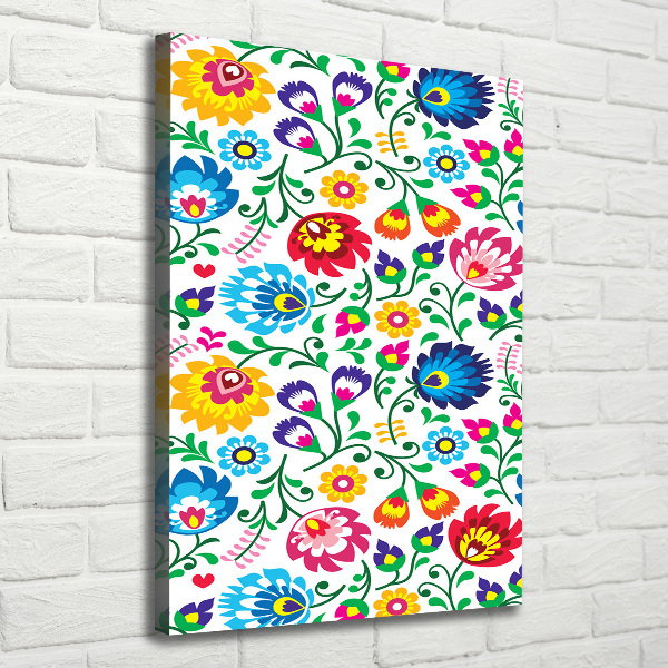 Canvas wall art Ethnic pattern