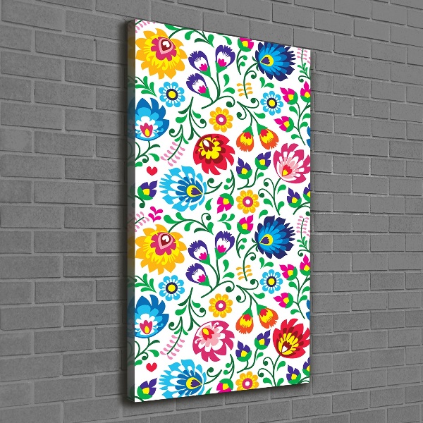 Canvas wall art Ethnic pattern