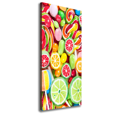 Canvas print Colorful candies