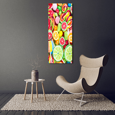 Canvas print Colorful candies