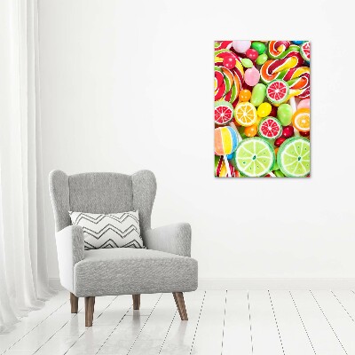 Canvas print Colorful candies