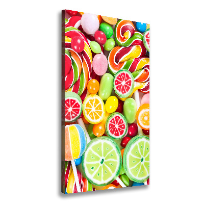 Canvas print Colorful candies