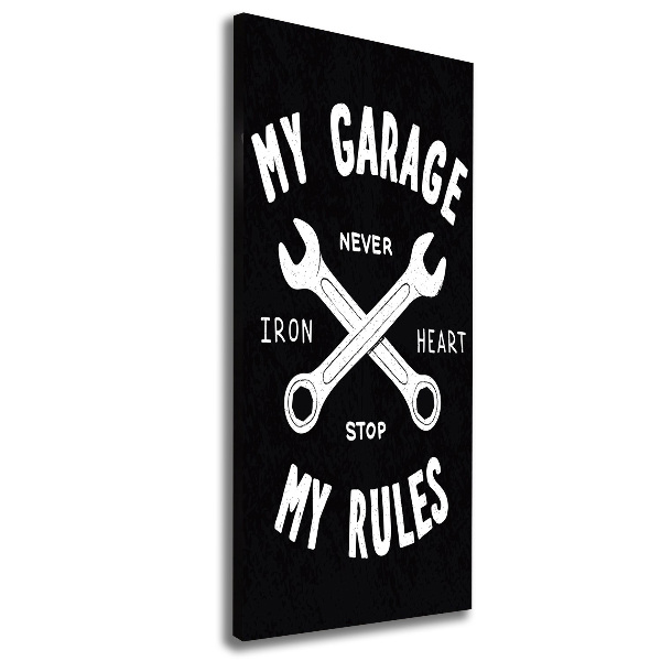 Canvas print My garage