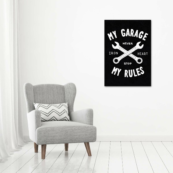 Canvas print My garage