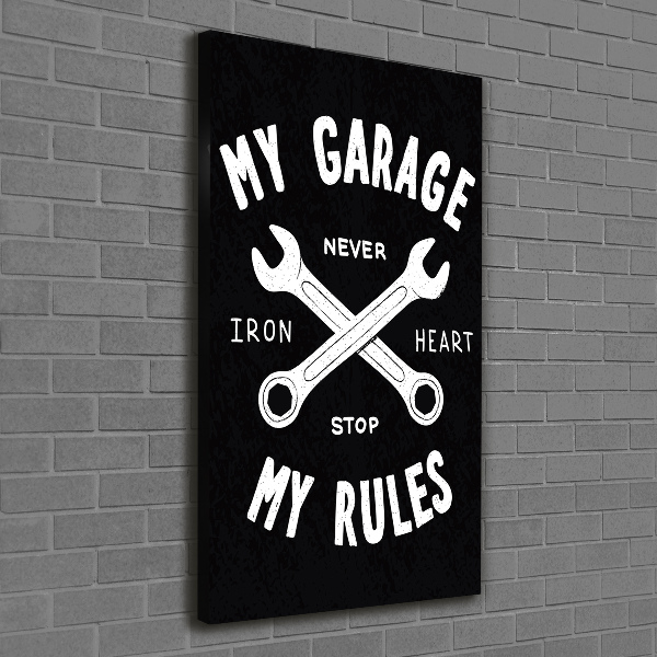 Canvas print My garage