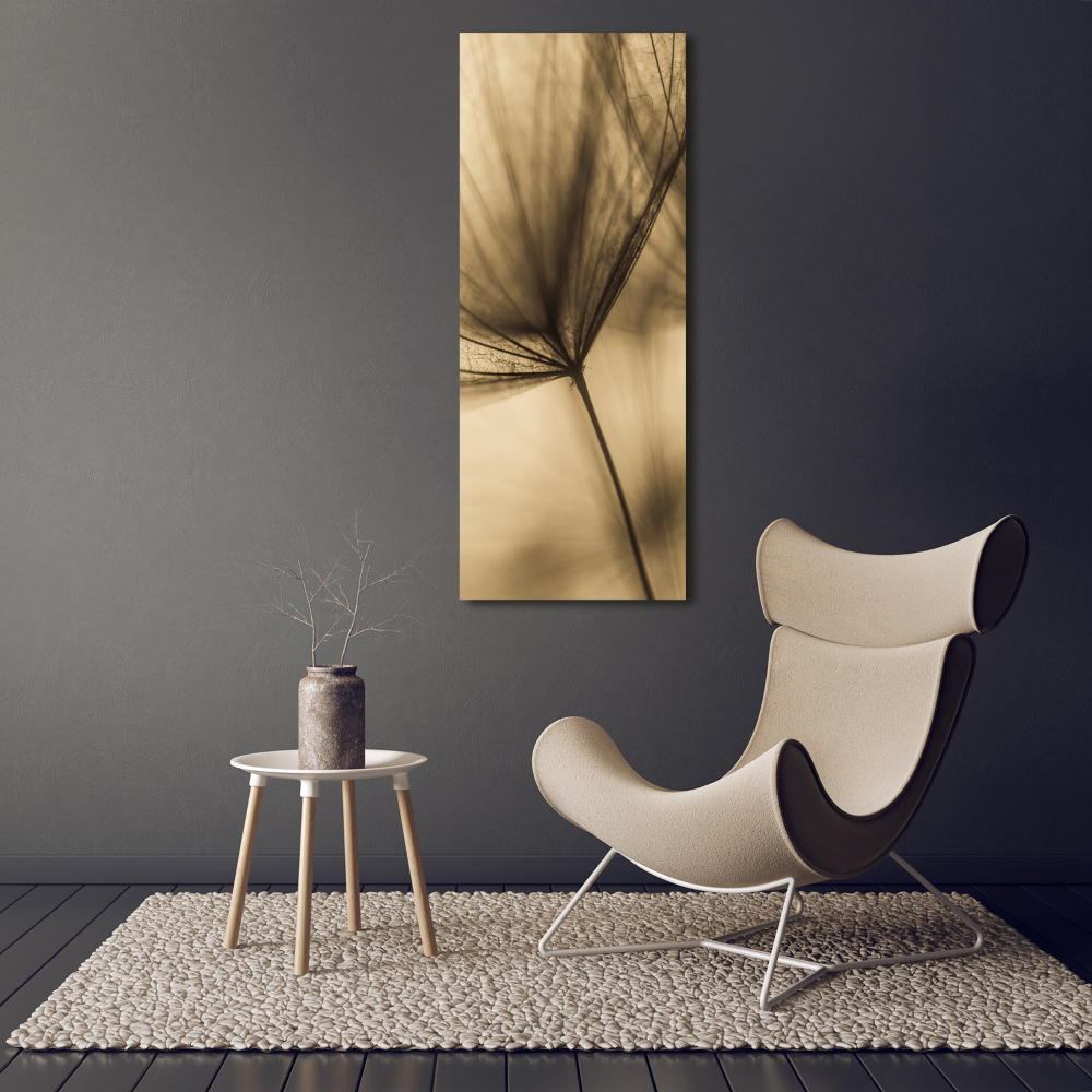 Canvas wall art Dandelion seed