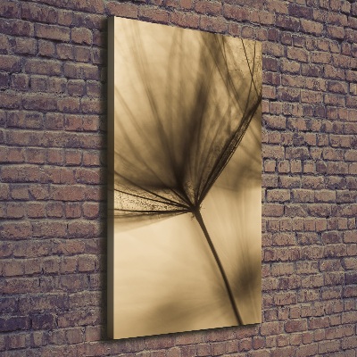 Canvas wall art Dandelion seed