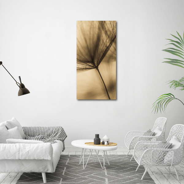 Canvas wall art Dandelion seed