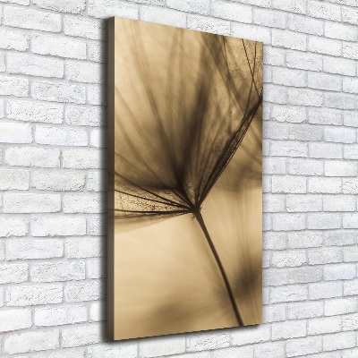 Canvas wall art Dandelion seed