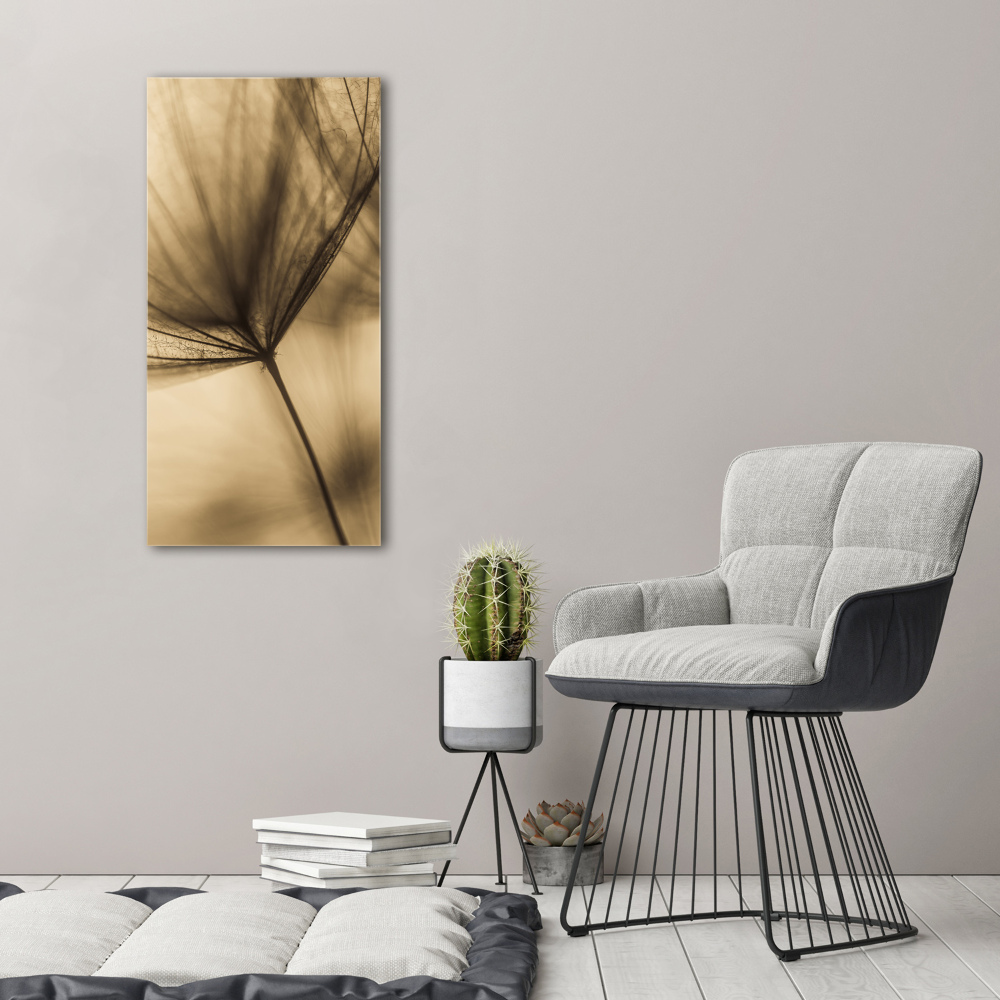 Canvas wall art Dandelion seed