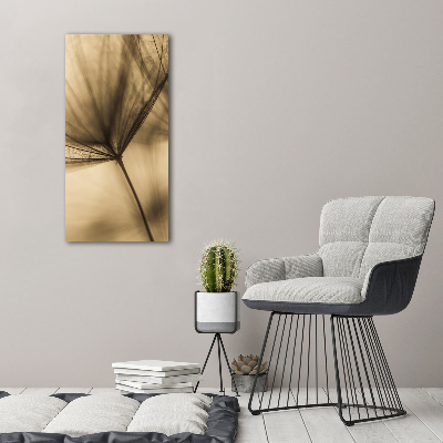 Canvas wall art Dandelion seed