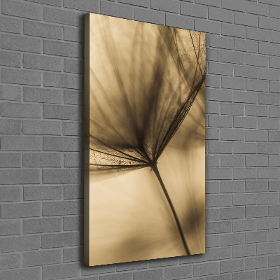 Canvas wall art Dandelion seed