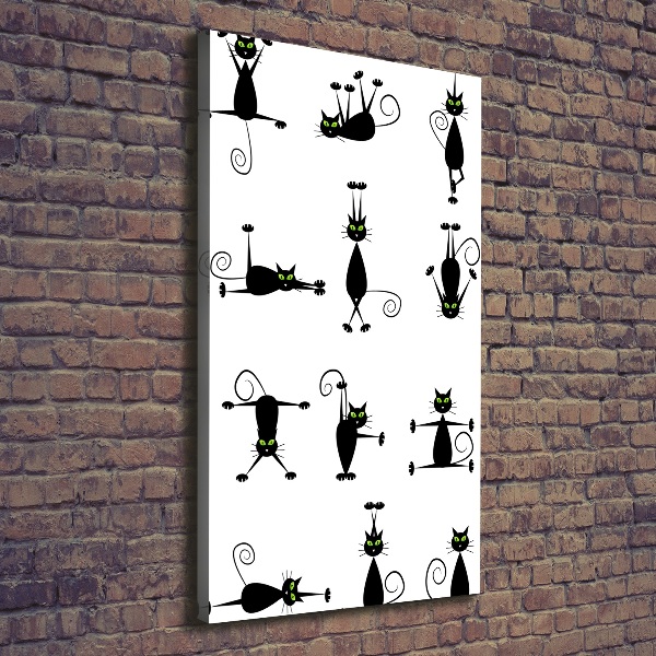 Canvas wall art Cats