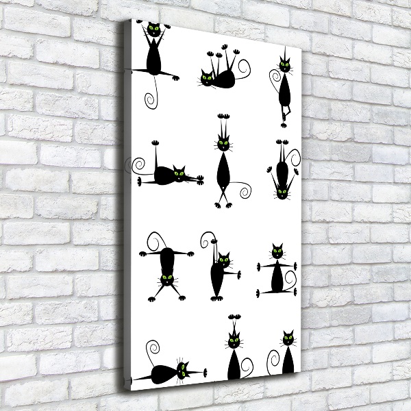 Canvas wall art Cats