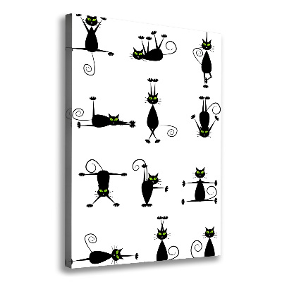 Canvas wall art Cats