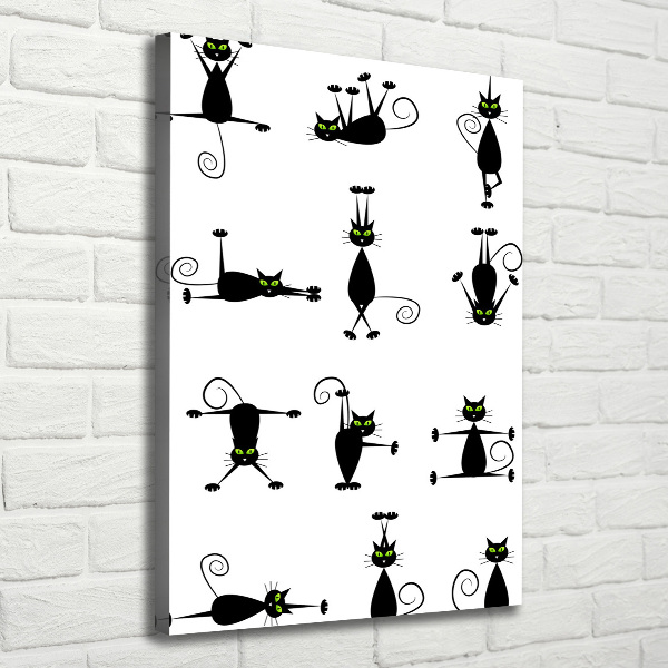 Canvas wall art Cats