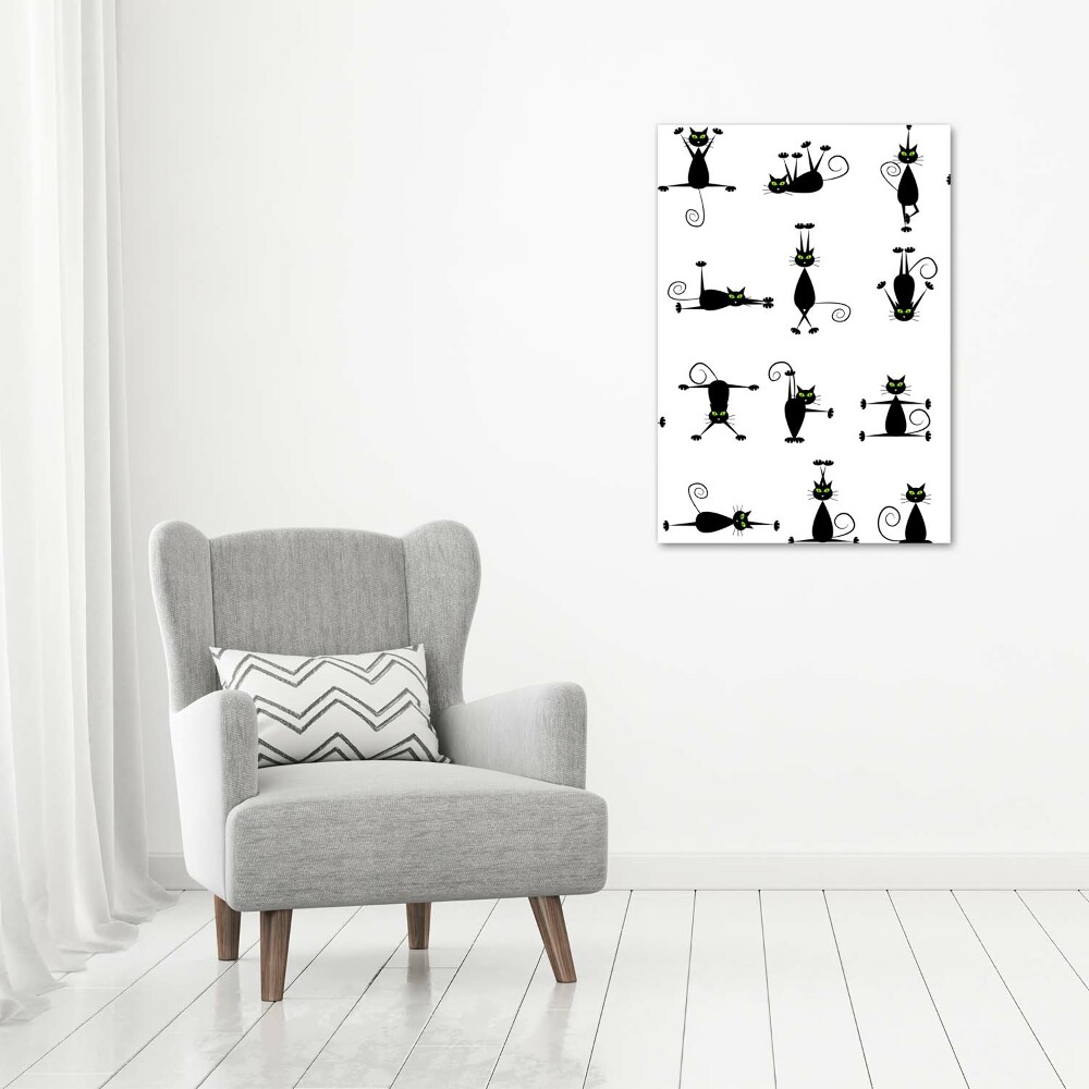 Canvas wall art Cats