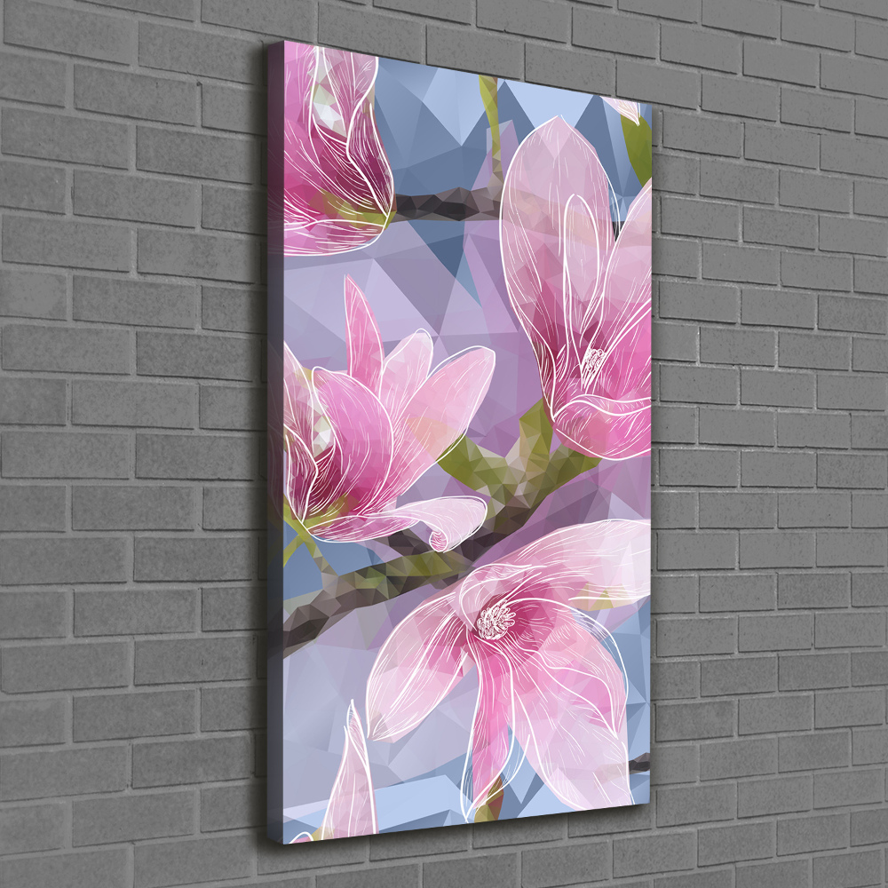 Canvas wall art Magnolia