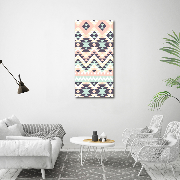 Canvas wall art Ethnic background