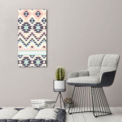 Canvas wall art Ethnic background