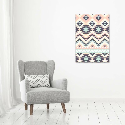 Canvas wall art Ethnic background