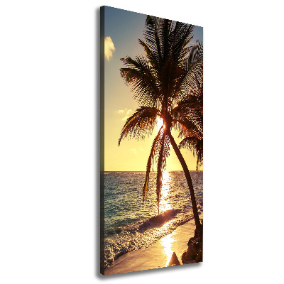 Canvas print Tropical beach