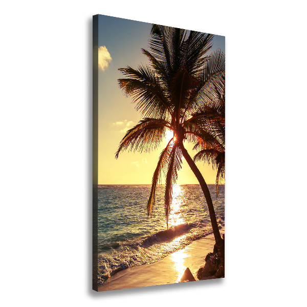 Canvas print Tropical beach