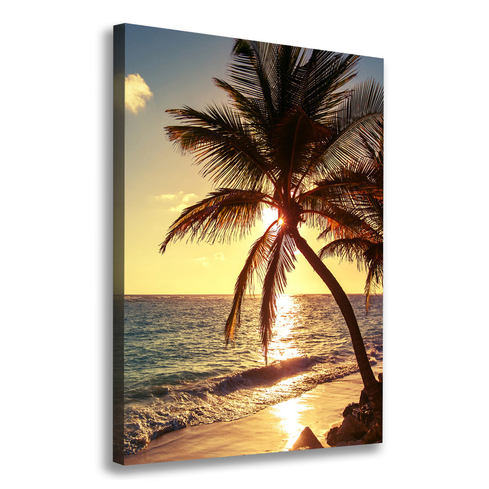 Canvas print Tropical beach