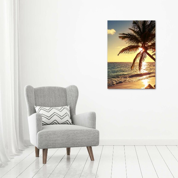 Canvas print Tropical beach