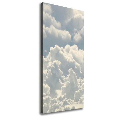 Wall art canvas large Clouds