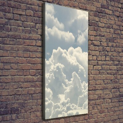 Wall art canvas large Clouds