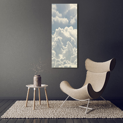 Wall art canvas large Clouds