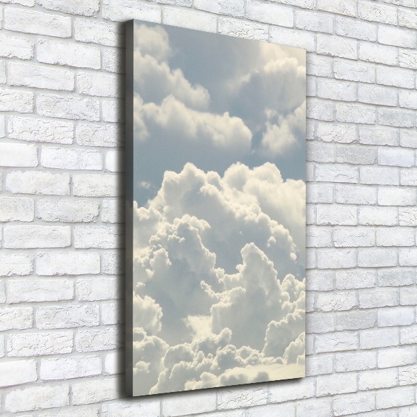 Wall art canvas large Clouds