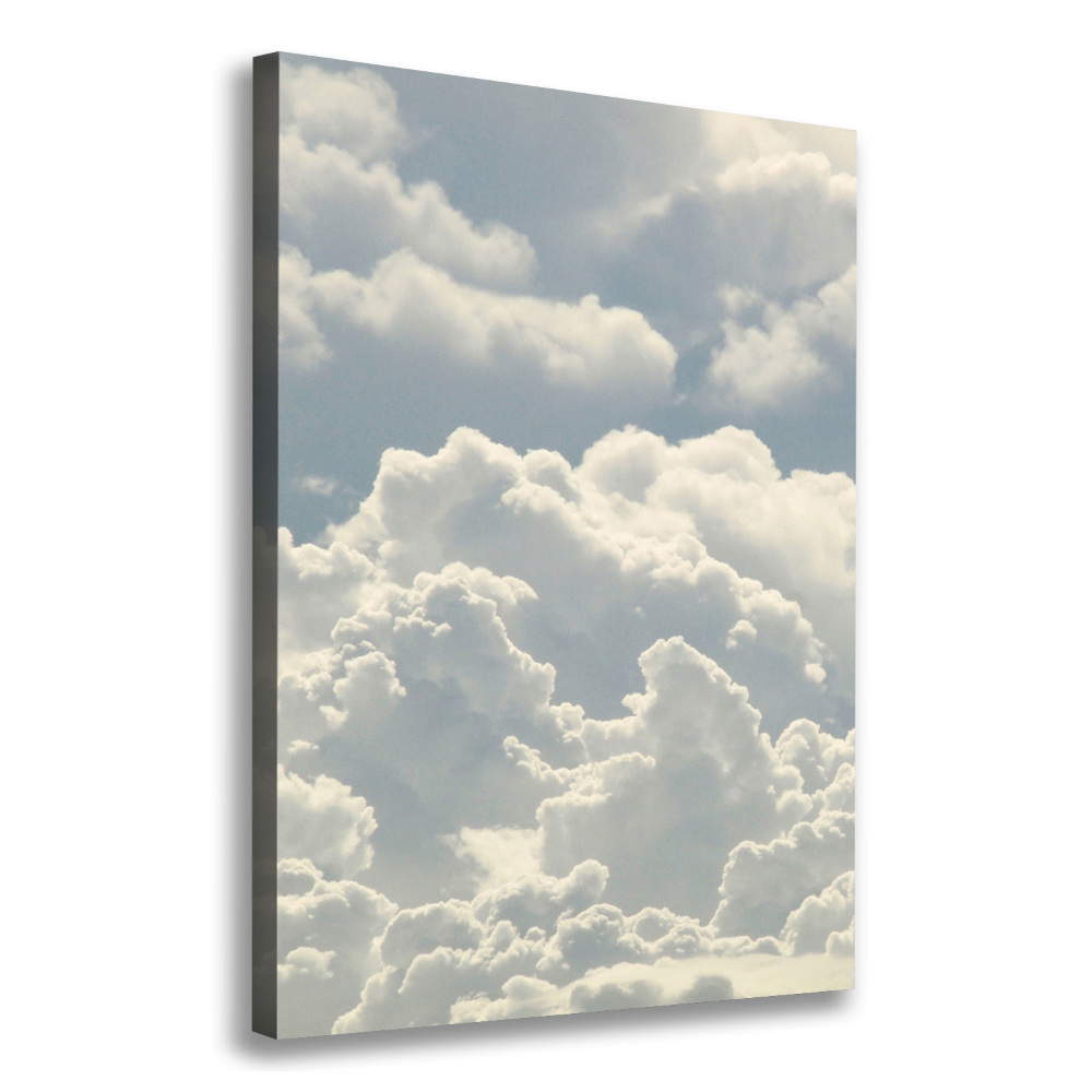 Wall art canvas large Clouds