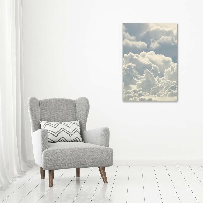 Wall art canvas large Clouds