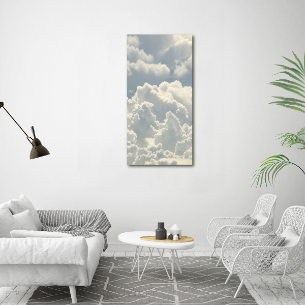 Wall art canvas large Clouds