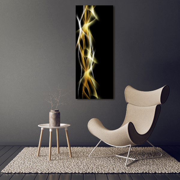 Large canvas wall art Light abstraction