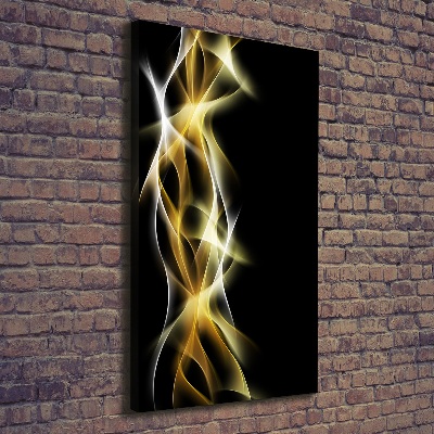 Large canvas wall art Light abstraction