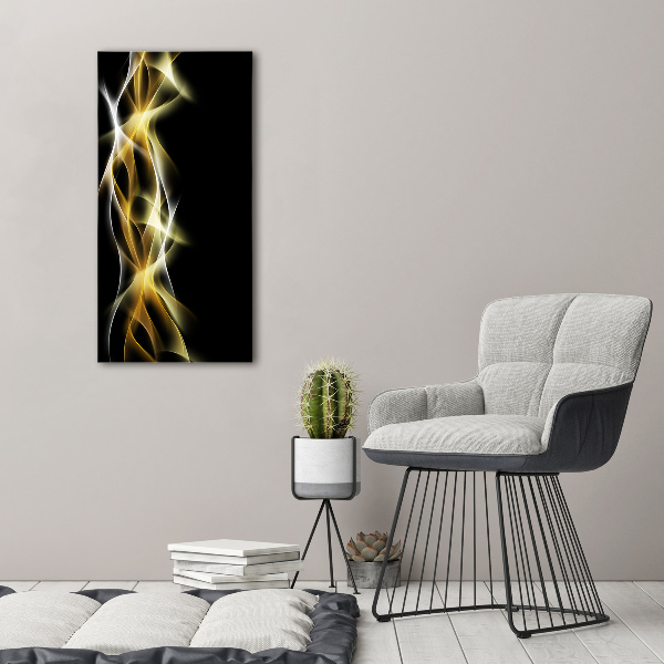 Large canvas wall art Light abstraction