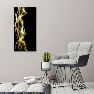 Large canvas wall art Light abstraction