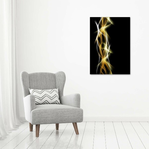 Large canvas wall art Light abstraction