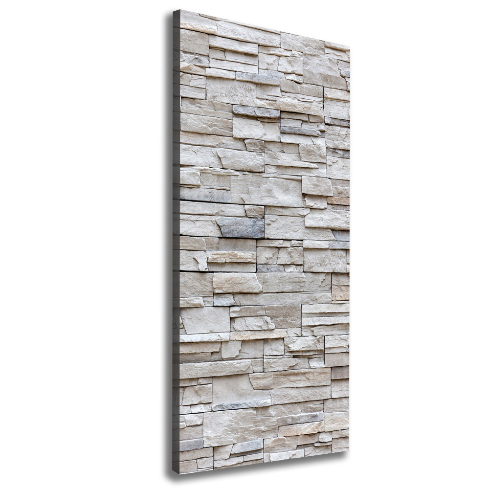 Canvas wall art Stone wall