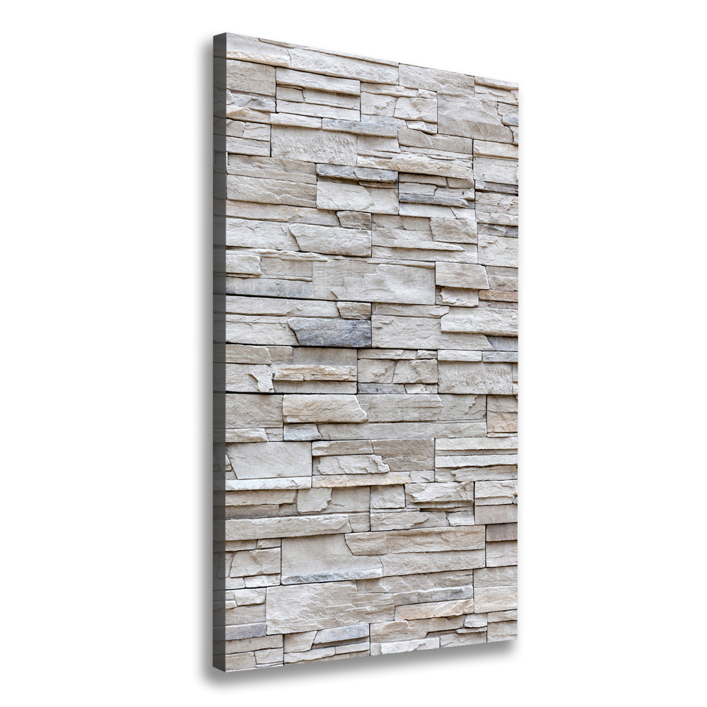 Canvas wall art Stone wall